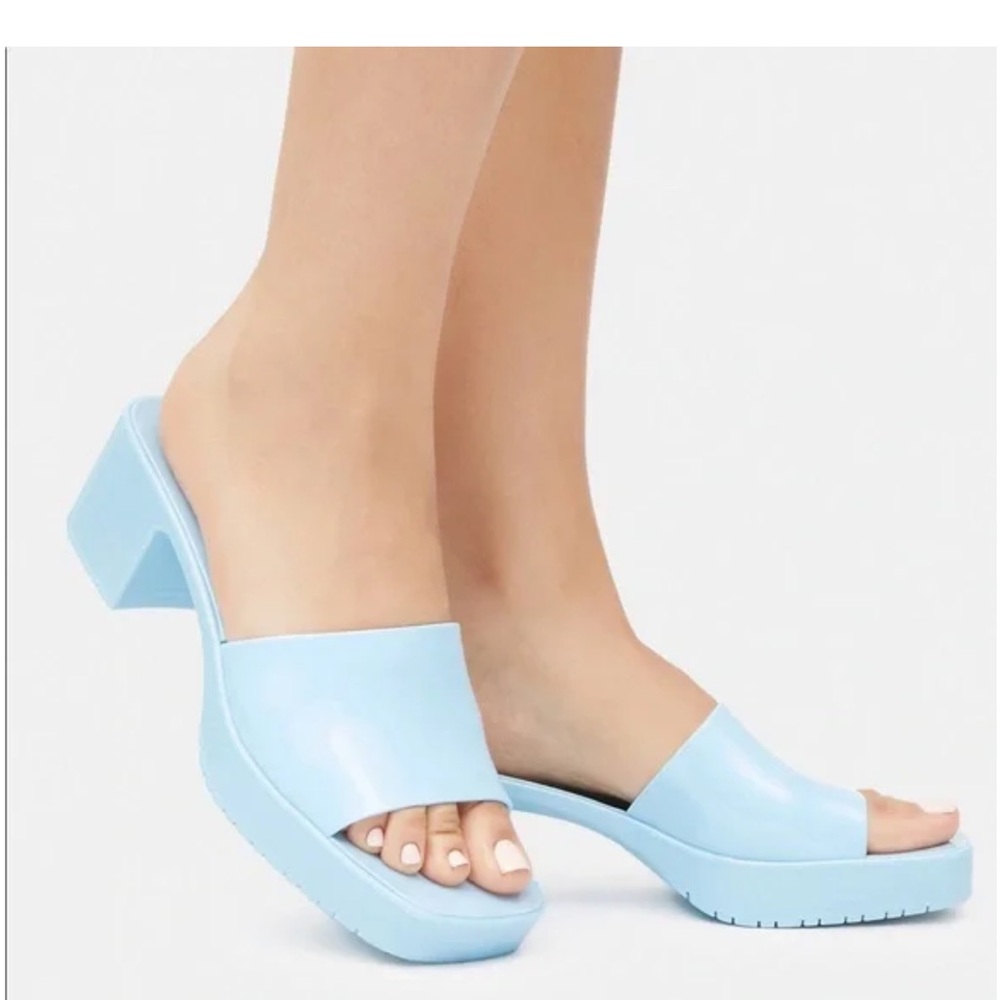 Steve Madden Harlin Jelly Block-Heel Sandals